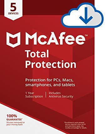 mcafee total protection 5 years